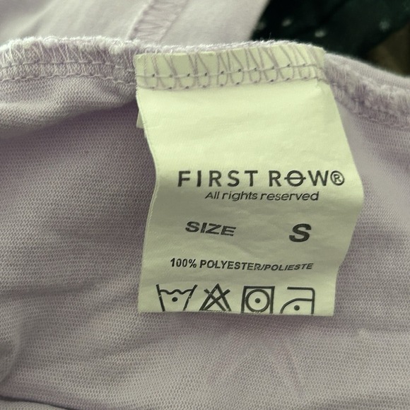 First Row Property Shirt Adult Small Puffy Graphic Print T-Shirt Bright Future - Picture 3 of 9